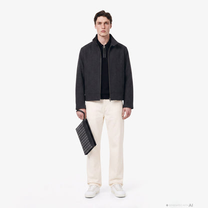 Lacoste Regular Fit Erkek Siyah Kazak