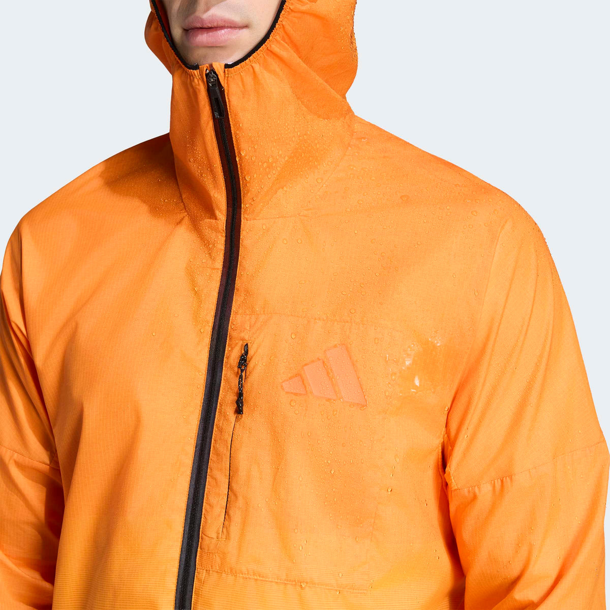 Adidas Terrex Xperior Clima365 Light Windweave Erkek Turuncu Koşu Ceketi