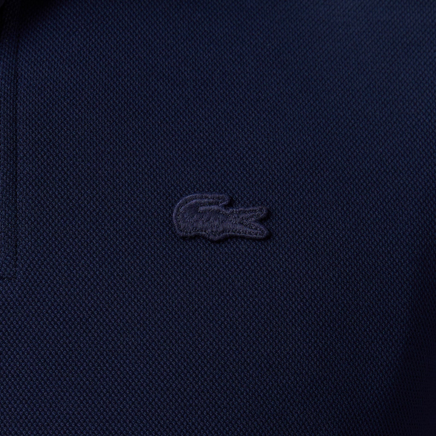 Lacoste Erkek Classic Fit Yarım Fermuarlı Lacivert Sweatshirt