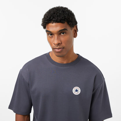 Converse Regular Fit Erkek Gri T-shirt