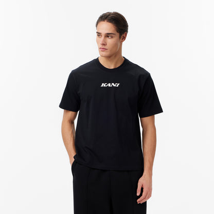 Karl Kani Retro Patch Print Erkek Siyah T-shirt