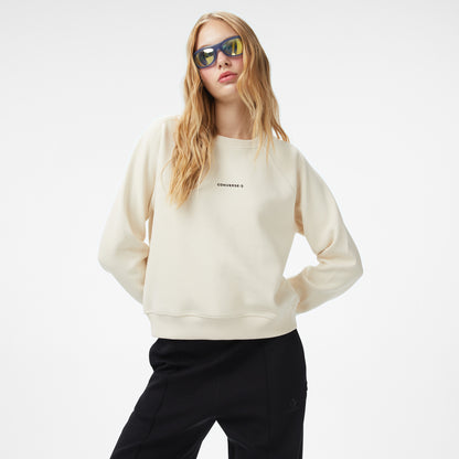 Converse Kadın Krem Sweatshirt