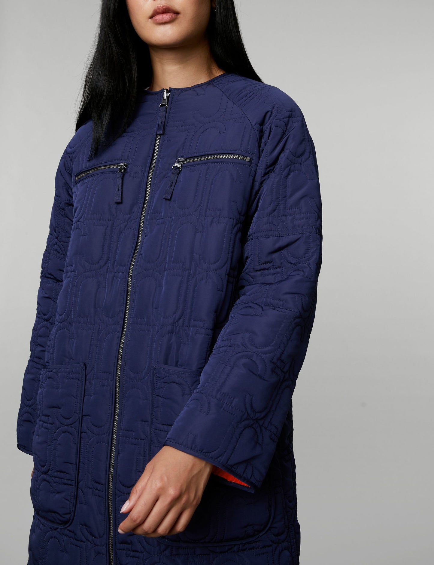 Çift Taraflı Kapitone Puffer Kaban