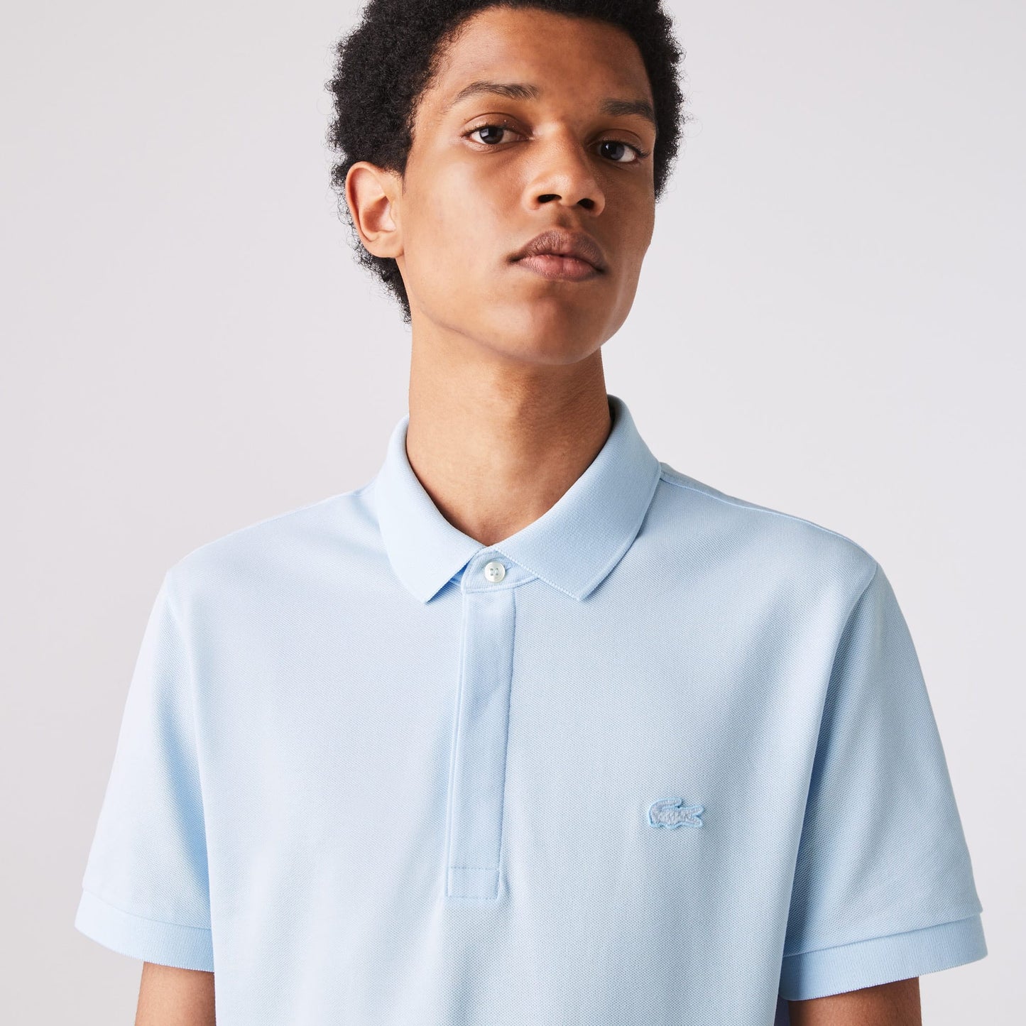 Lacoste Paris Erkek Regular Fit Açık Mavi Polo