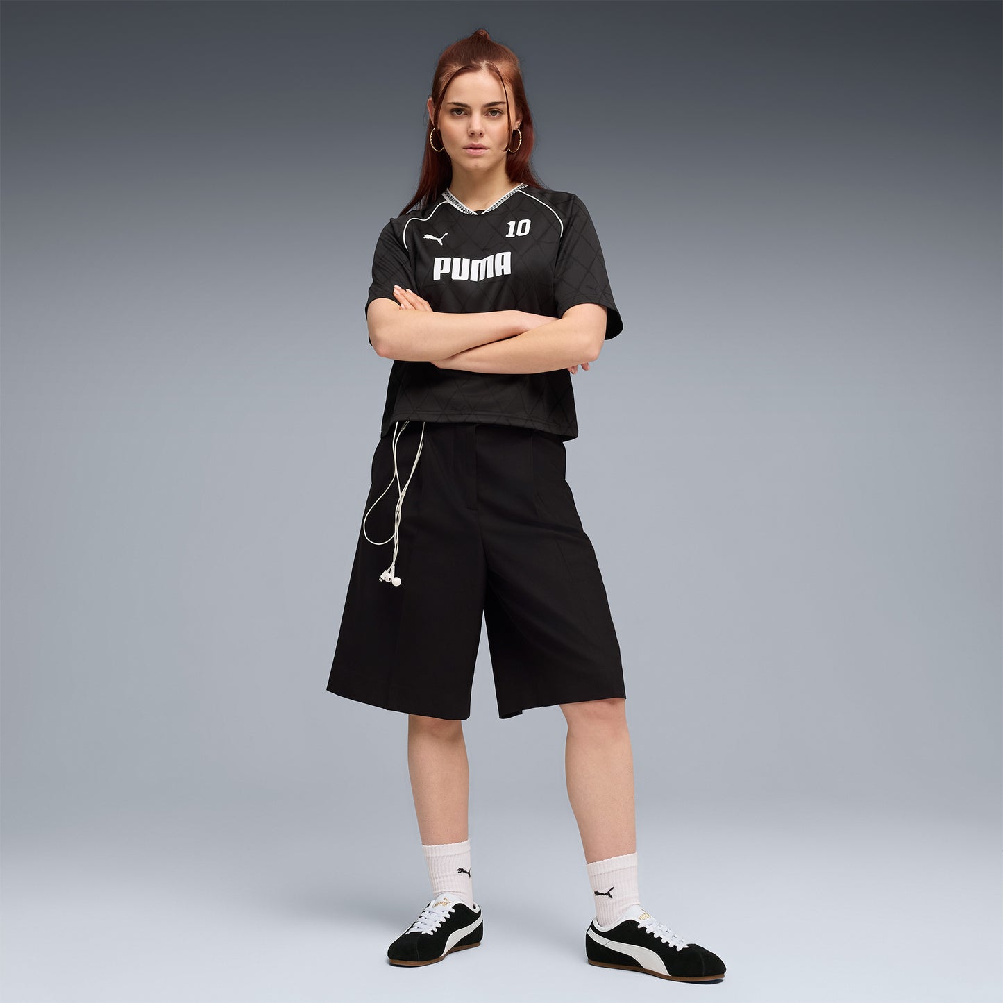 Puma Sport Relaxed Kadın Siyah Forma