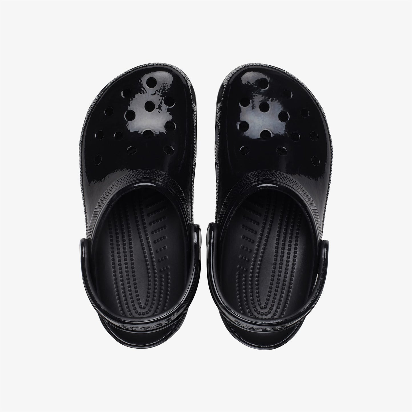 Crocs Classic High Shine Kadın Siyah Terlik