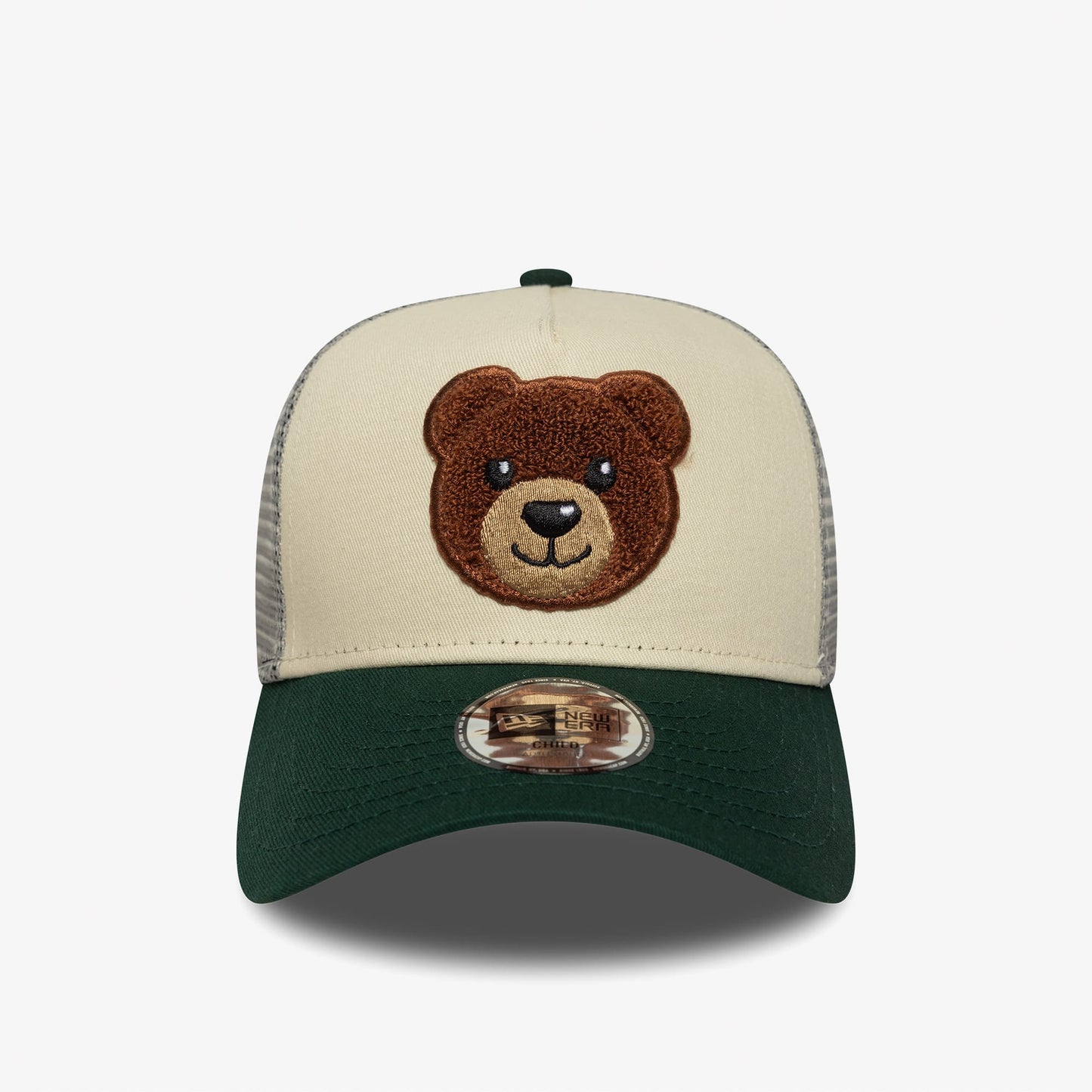 New Era Boucle Bear Trucker Ltcdkg Çocuk Bej Şapka