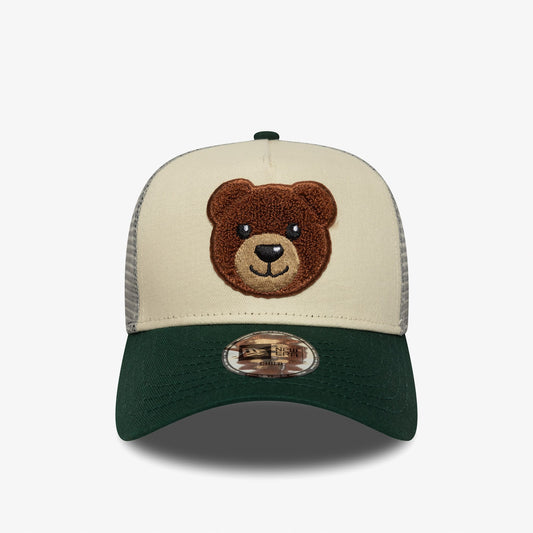 New Era Boucle Bear Trucker Ltcdkg Çocuk Bej Şapka