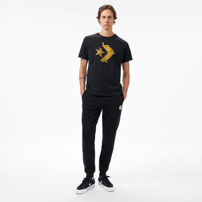 Converse Baskılı Erkek Siyah T-shirt