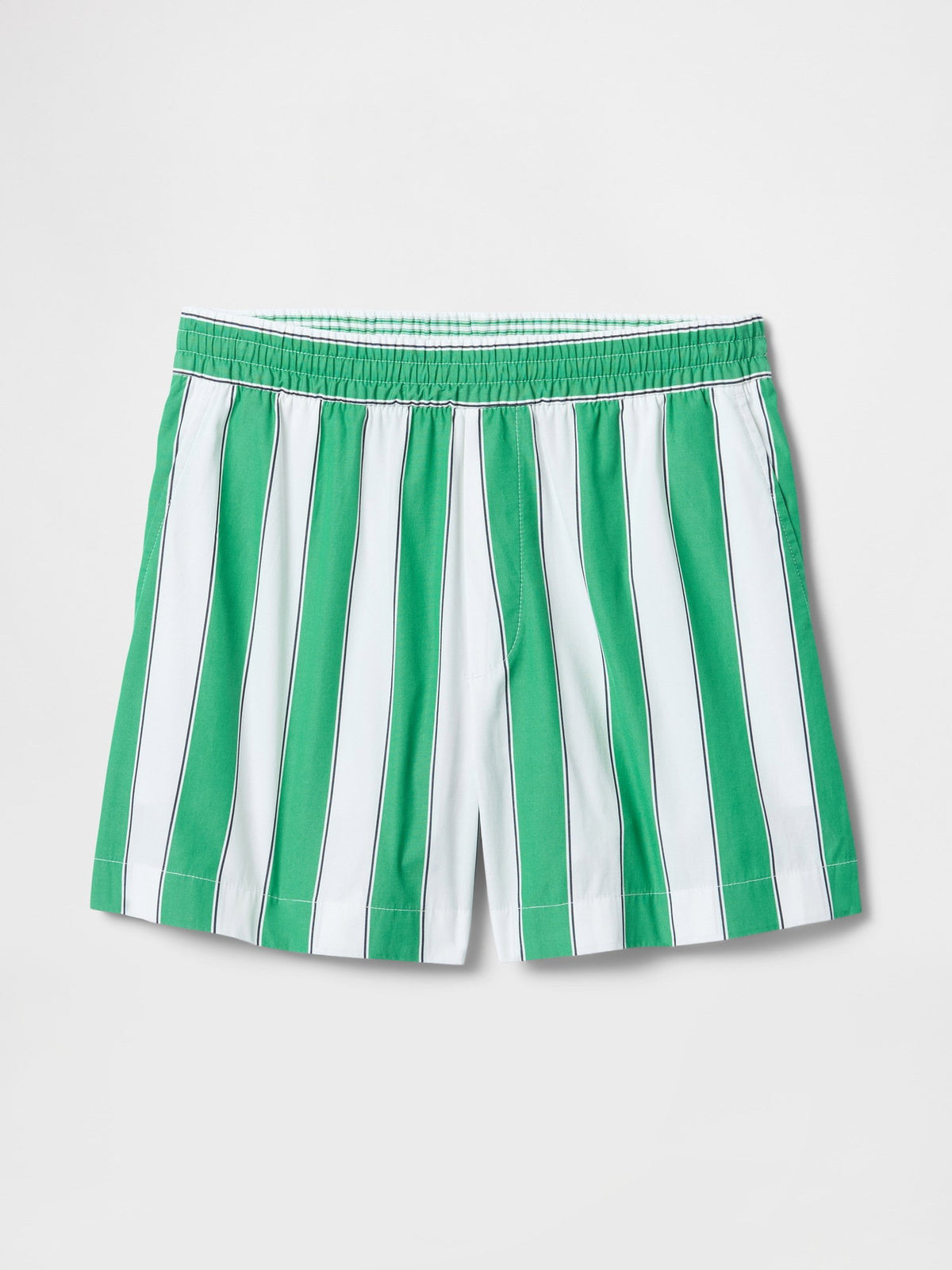 Yeşil Organik Pamuk Poplin Boxer Şort