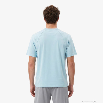 Calvin Klein Crew Neck Erkek Mavi T-shirt