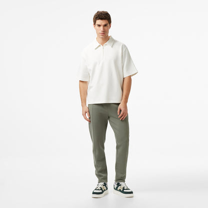 Nautica Erkek Krem Regular Fit Polo Yaka T-shirt