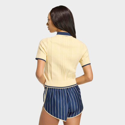 Adidas Polo Sh Sleeves Kadın Siyah Polo Yaka T-shirt