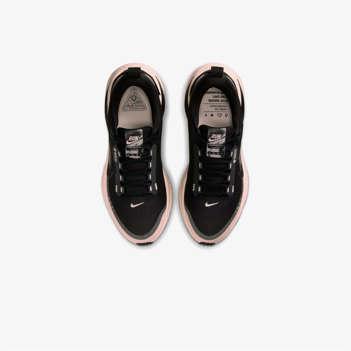 Nike Vomero 18 Gore-tex Kadın Siyah Koşu Ayakkabısı