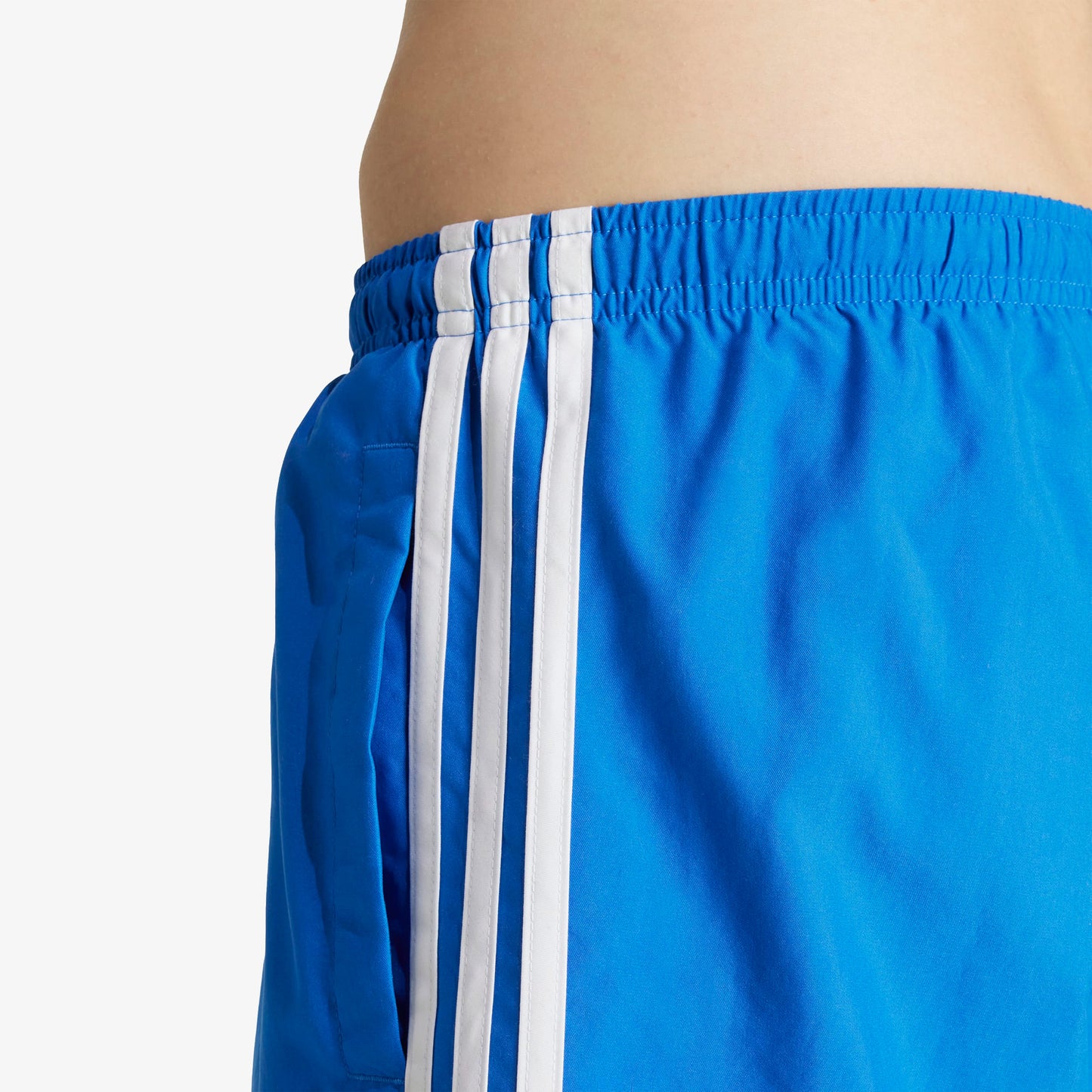 Adidas Adicolor 3 Striped 13cm Erkek Mavi Deniz Şortu