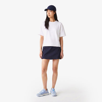 Lacoste Regular Fit Kadın Bej T-shirt