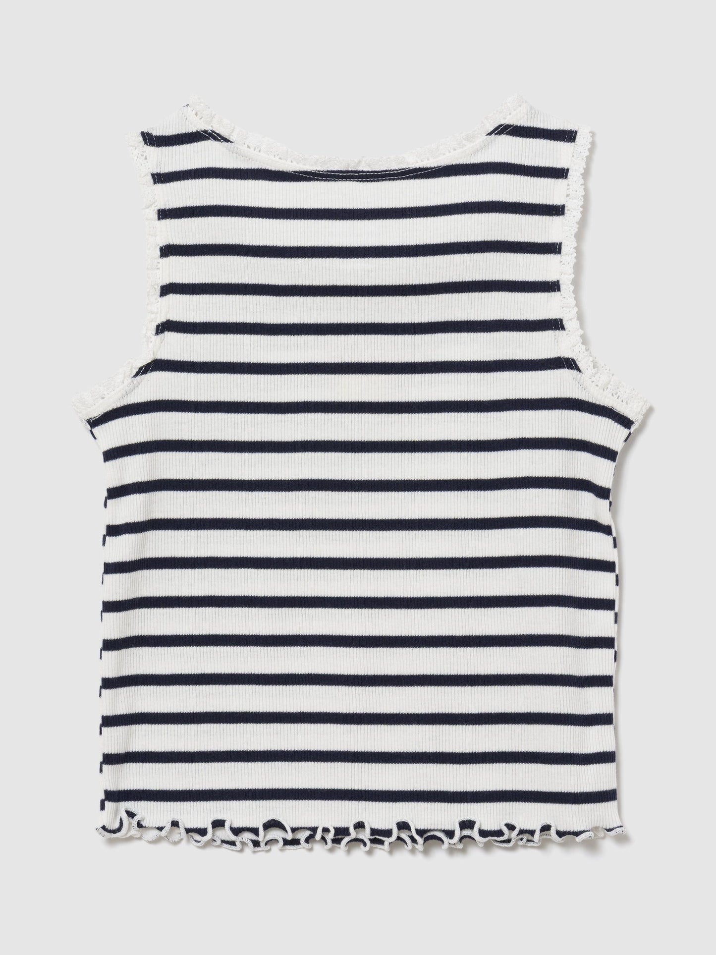 Lacivert Mix & Match Grafik Logo Fitilli Kolsuz T-shirt