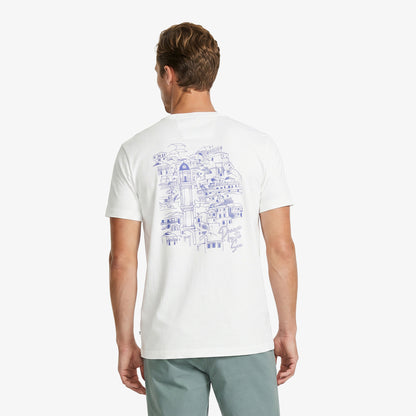 Nautica Regular Fit Erkek Beyaz T-shirt