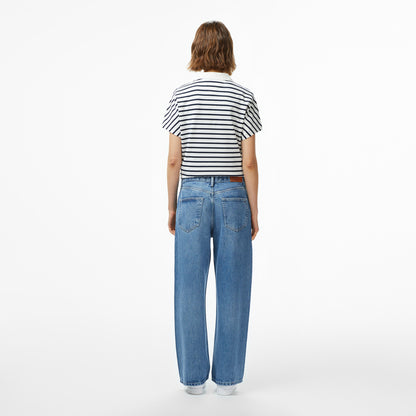 Tommy Hilfiger Denim Lana Loose Kadın Mavi Jean Pantolon