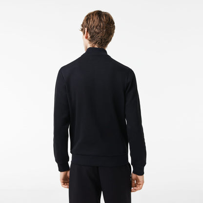 Lacoste Erkek Regular Fit Fermuarlı Siyah Sweatshirt