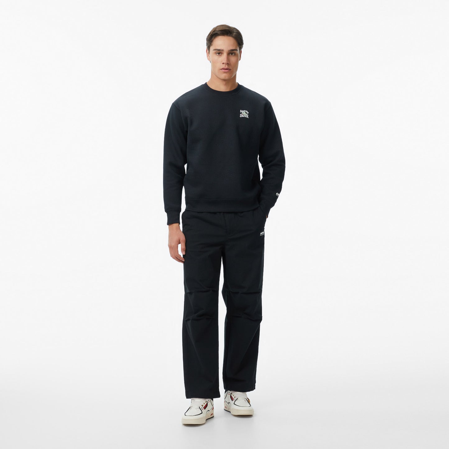 Anta To See The Bird Erkek Siyah Sweatshirt