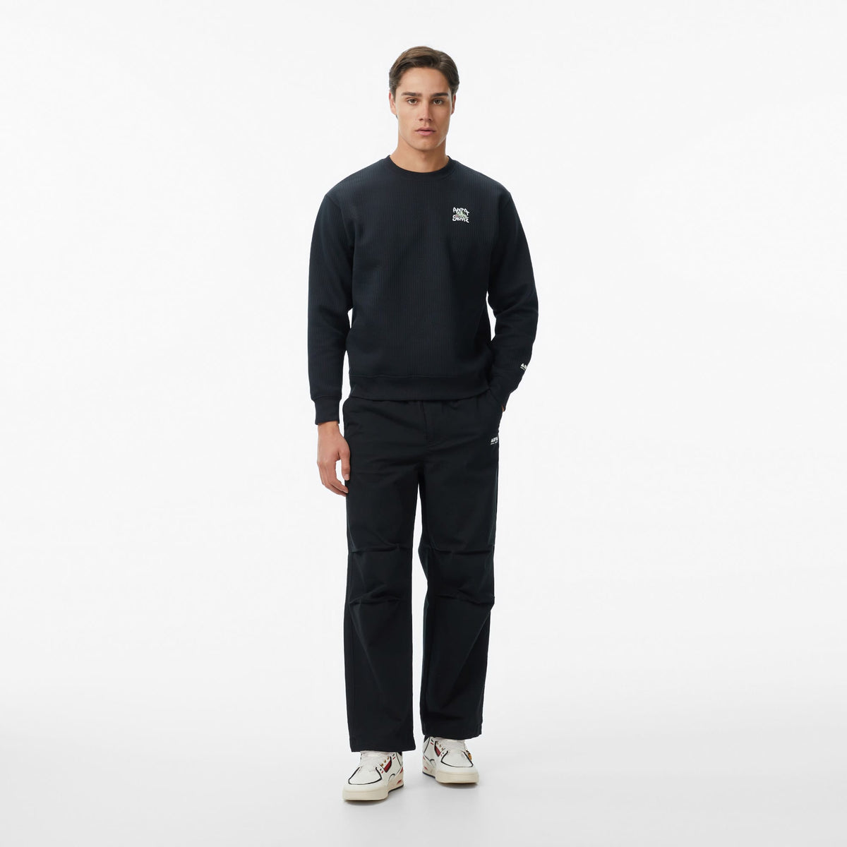 Anta To See The Bird Erkek Siyah Sweatshirt