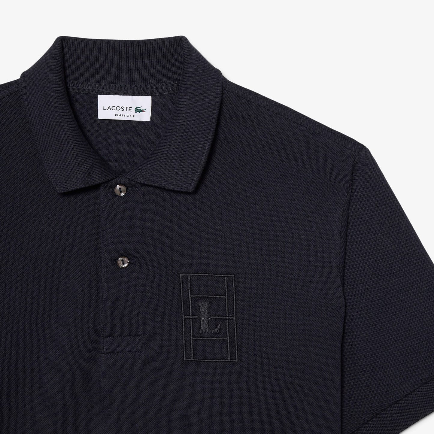 Lacoste Erkek Classic Fit Koyu Gri Polo