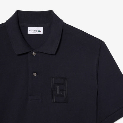 Lacoste Erkek Classic Fit Koyu Gri Polo