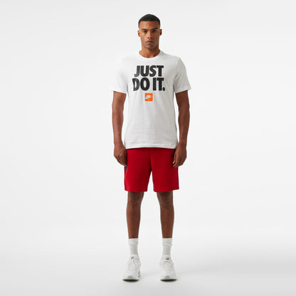 Nike Sportswear 'just Do It' Erkek Beyaz T-shirt