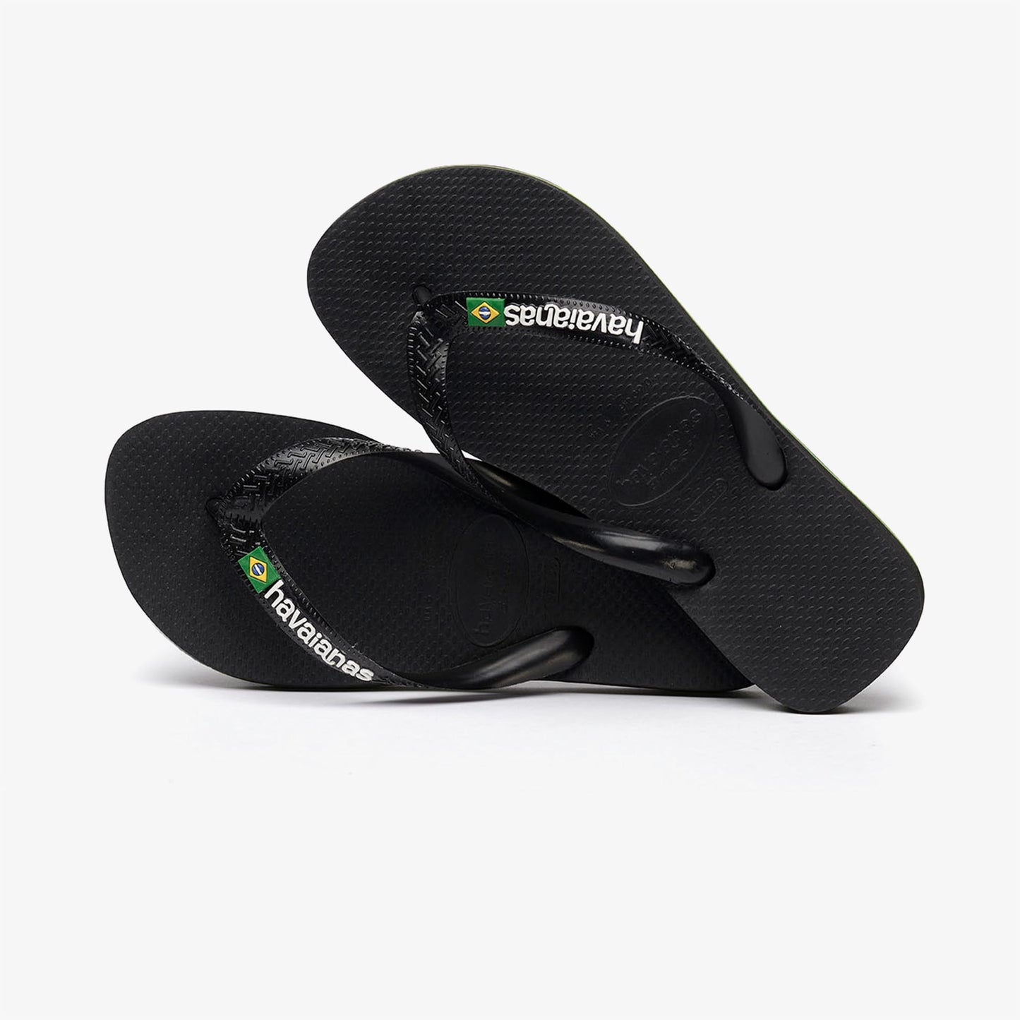 Havaianas Brasil Logo Unisex Siyah Terlik