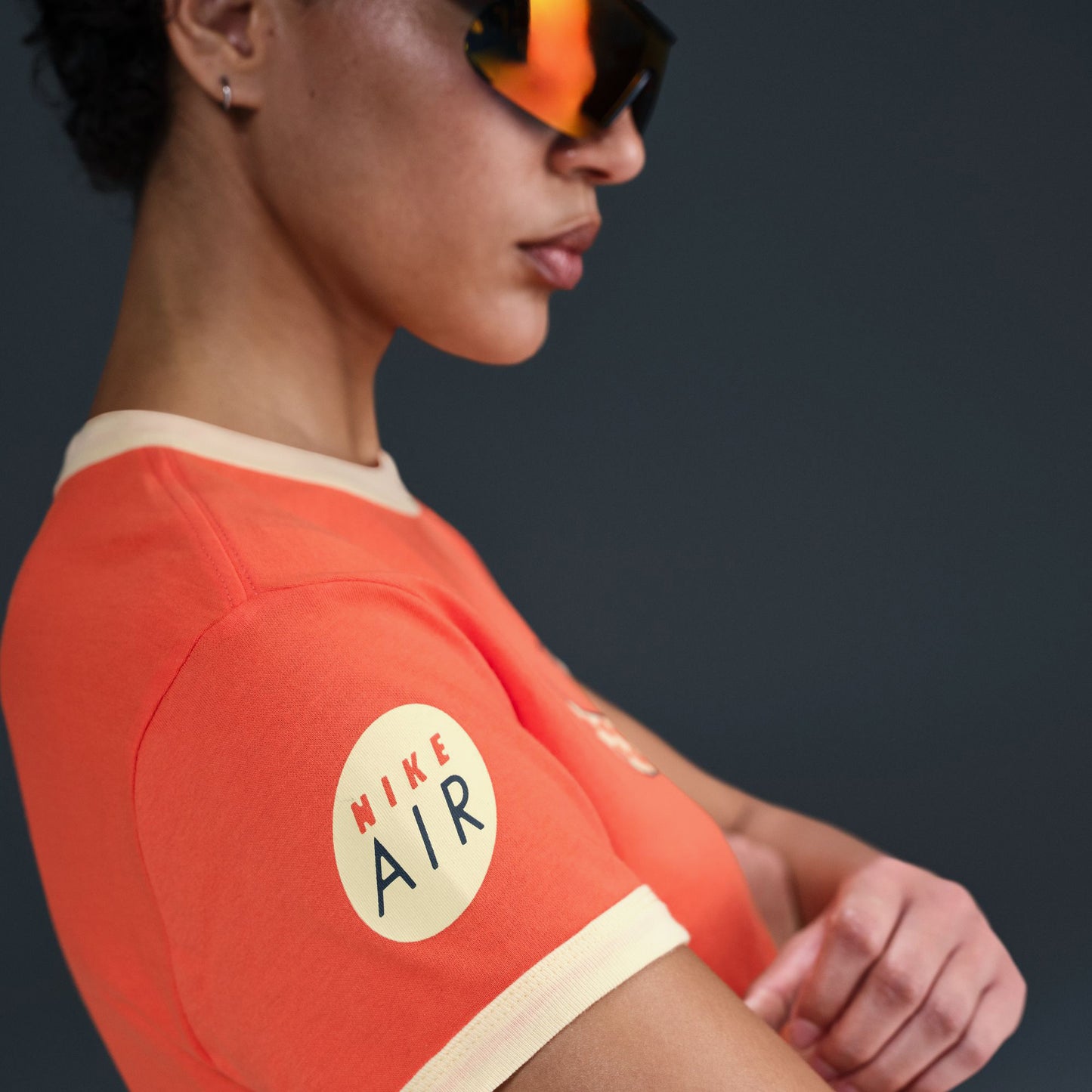 Nike Sportswear Club Kadın Turuncu T-shirt