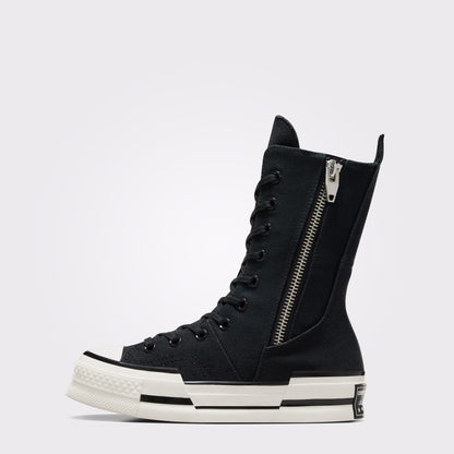 Converse Chuck 70 Plus Unisex Siyah Platform Sneaker