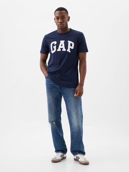Lacivert Everyday Soft Gap Logo T-shirt