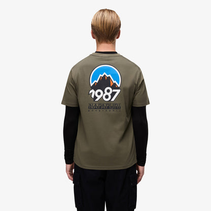 Napapijri S-montepiana Erkek Yeşil T-shirt