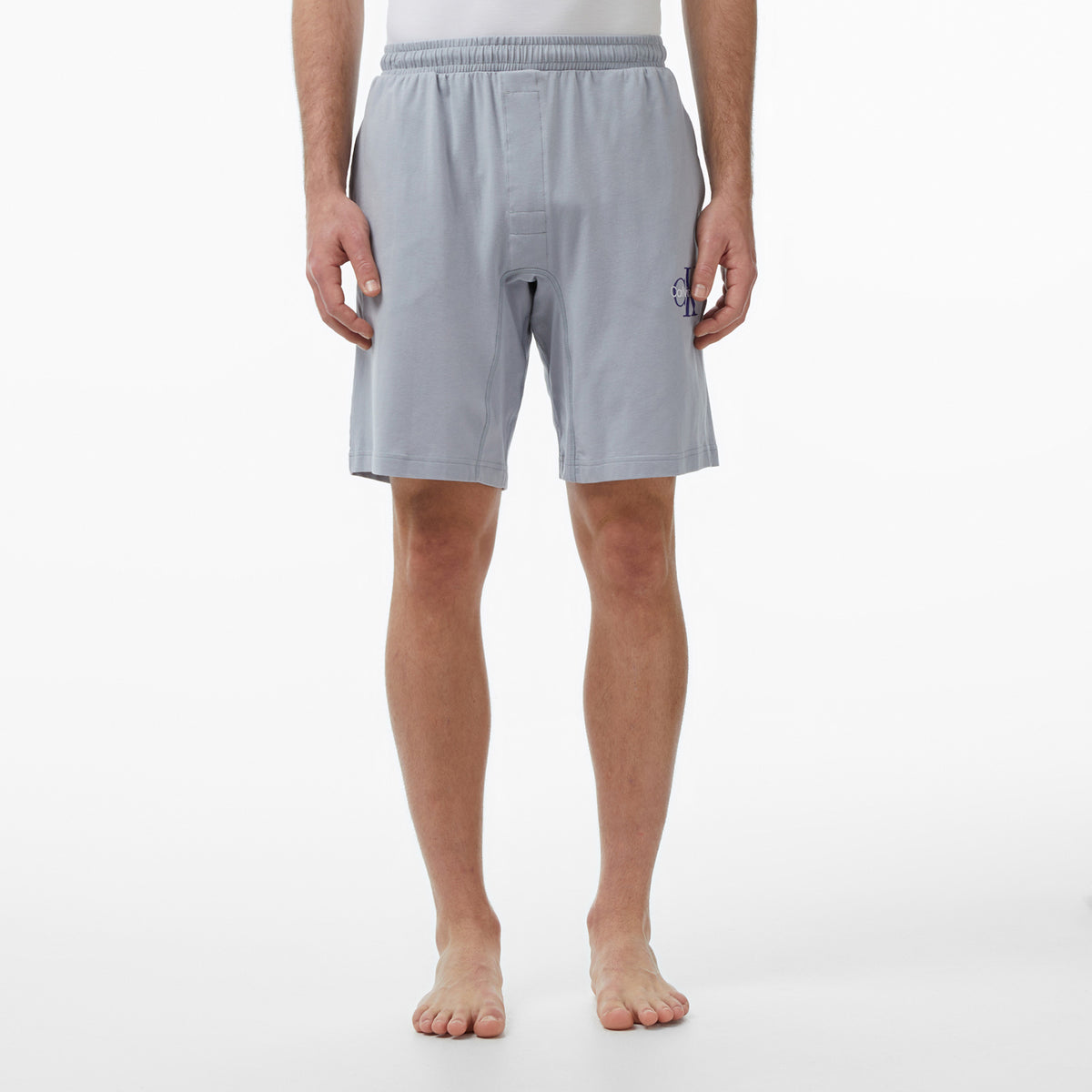 Calvin Klein Monogram Sleep Erkek Gri Şort