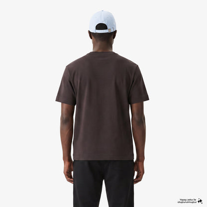 Lacoste Oversize Fit Erkek Kahverengi T-shirt