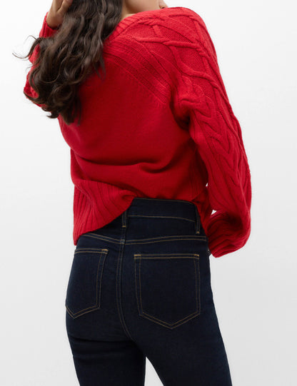 Eva Yüksek Bel Bootcut Jean