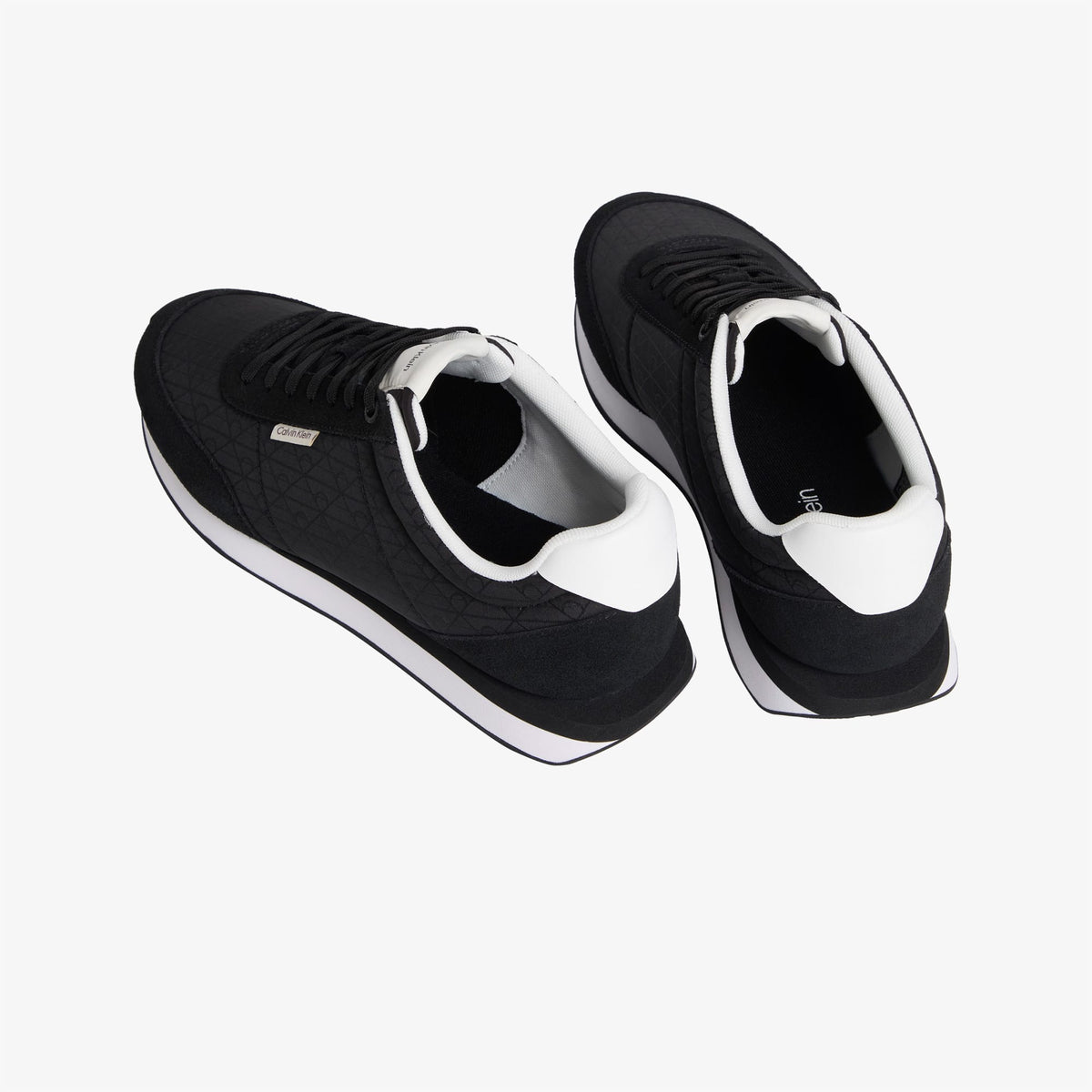 Calvin Klein Retro Runner Ripstop Erkek Siyah Sneaker