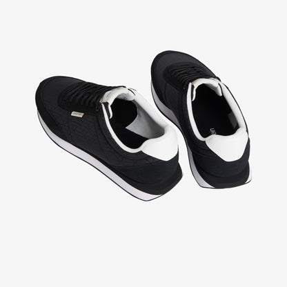 Calvin Klein Retro Runner Ripstop Erkek Siyah Sneaker