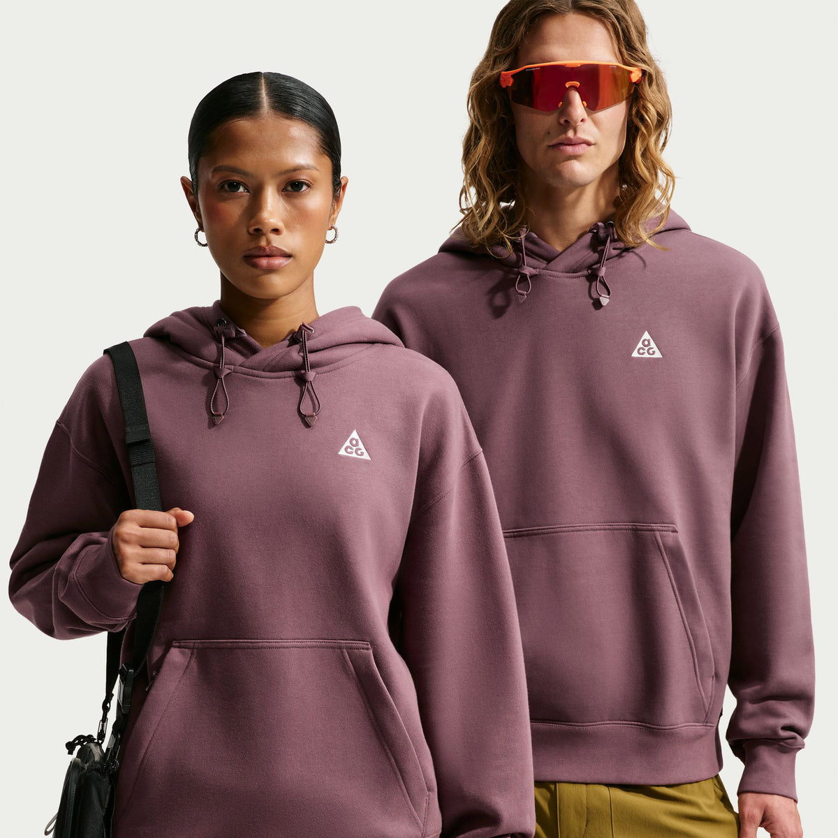 Nike U Acg Tuff Flc Hoodıe Po Erkek Bordo Sweatshirt