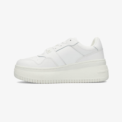 Tommy Jeans Retro Basket Platform Kadın Beyaz Spor Ayakkabı
