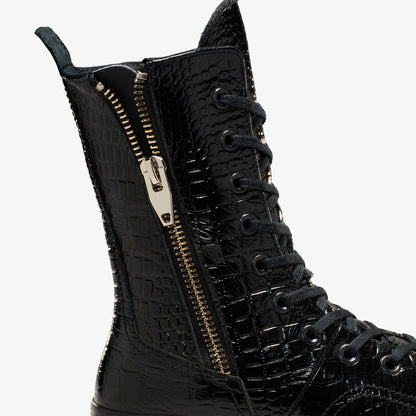 Converse Chuck 70 Plus Xhi Unisex Siyah Deri Sneaker