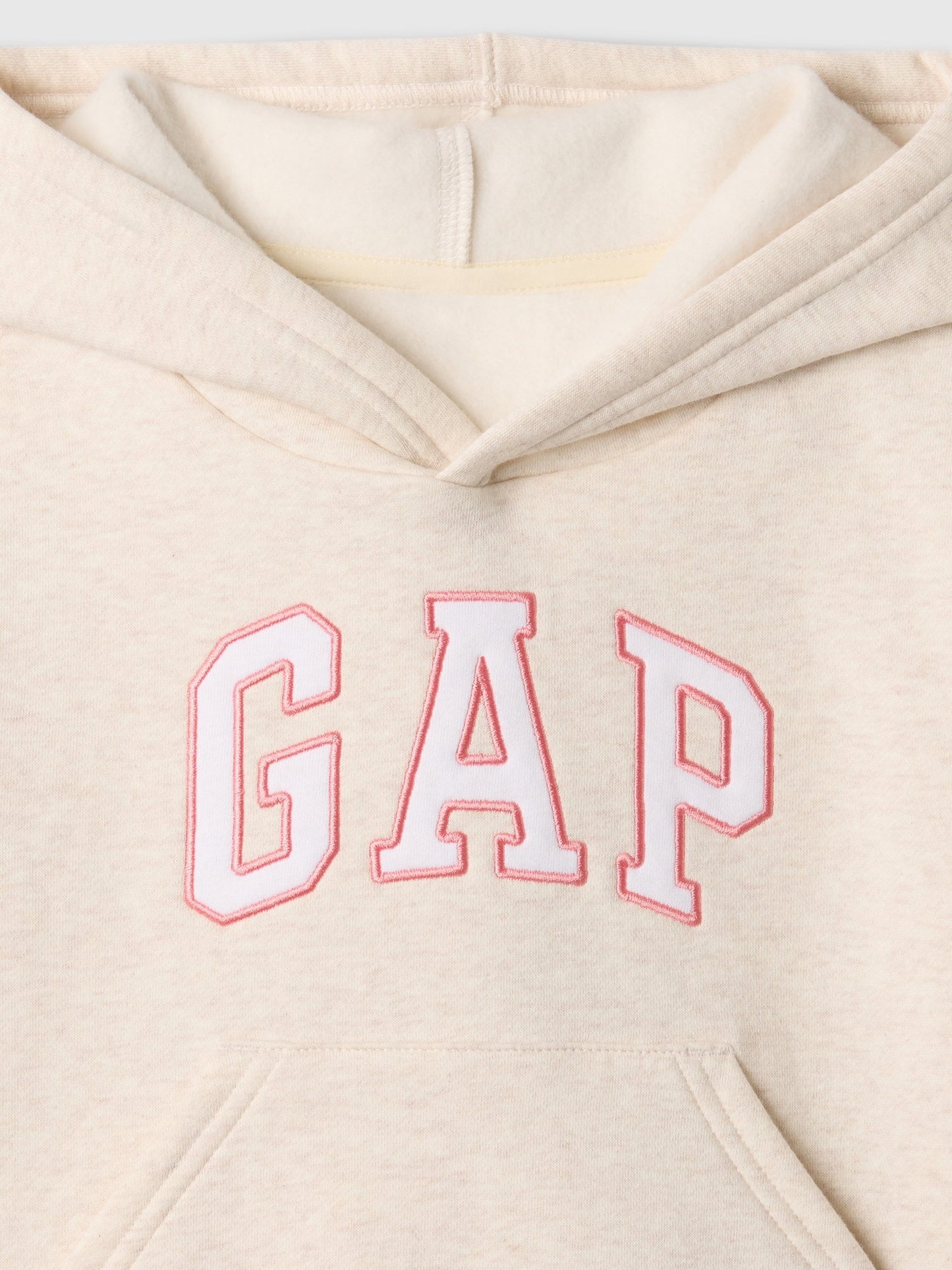 Bej Gap Logo Fleece Sweatshirt