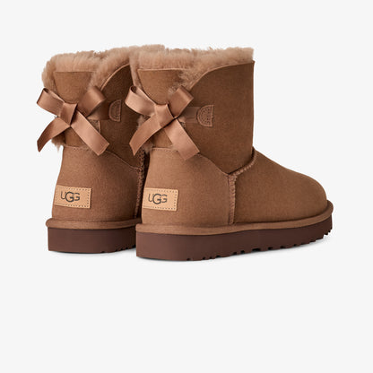 Ugg Mini Bailey Bow Kadın Kahverengi Bot