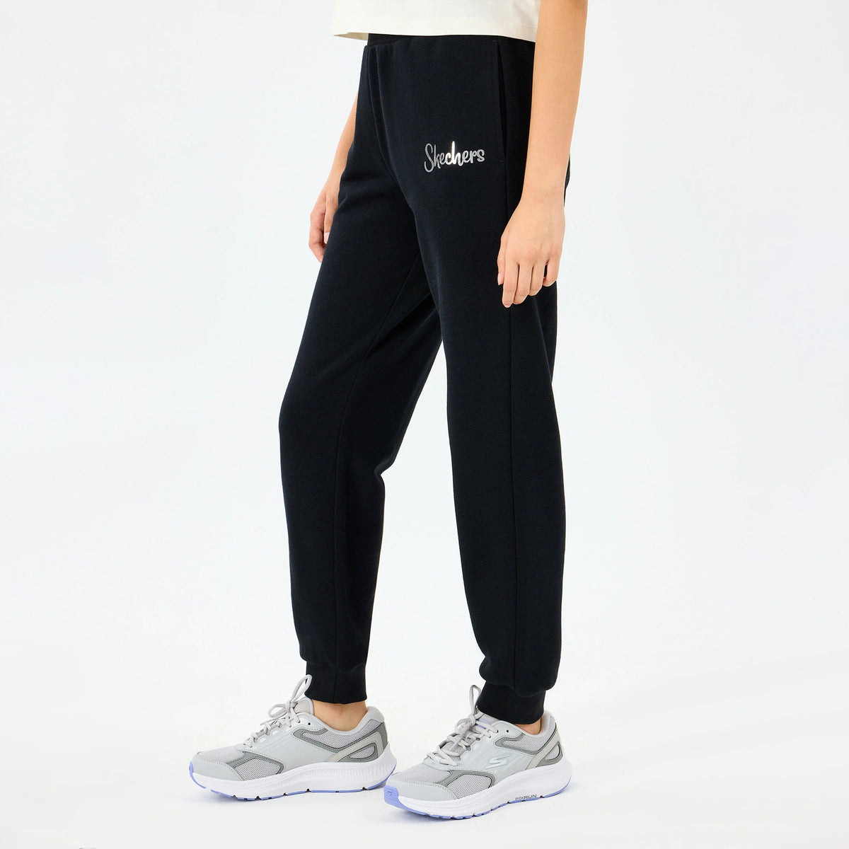 Skechers Lw Fleece Çocuk Siyah Eşofman Altı