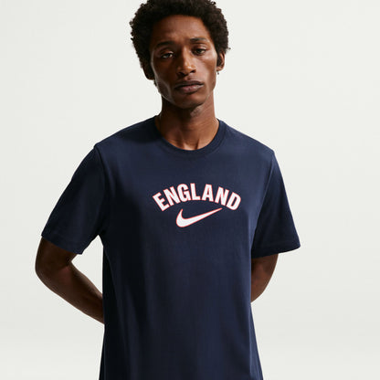Nike Ingiltere Milli Takım Erkek Lacivert T-shirt
