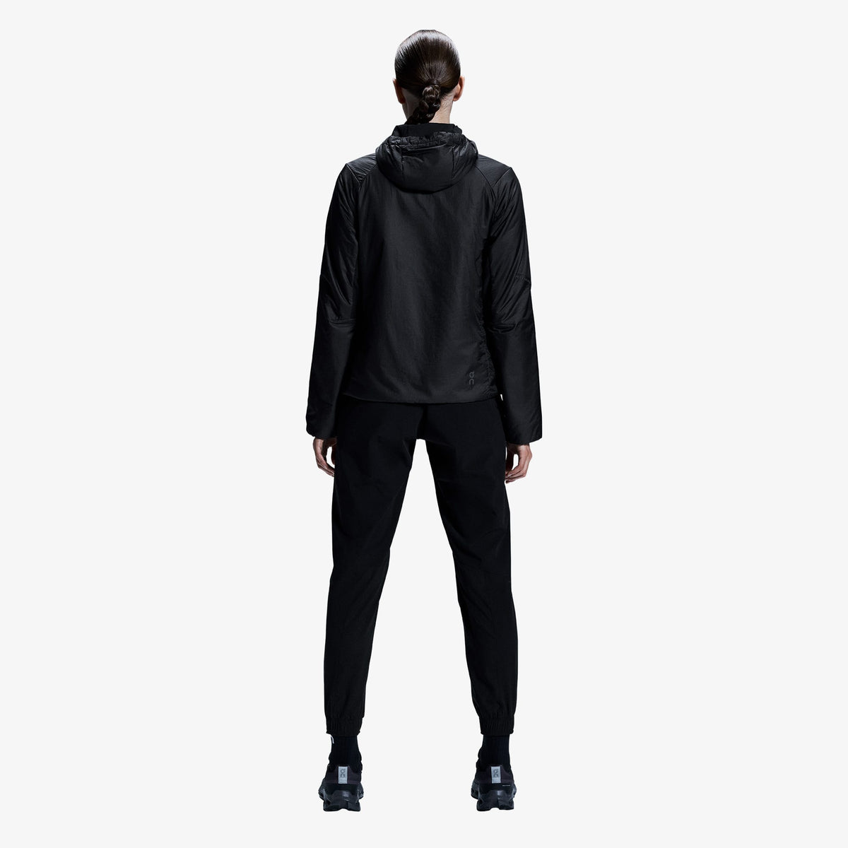 On Trek Insulated Kadın Siyah Koşu Ceketi