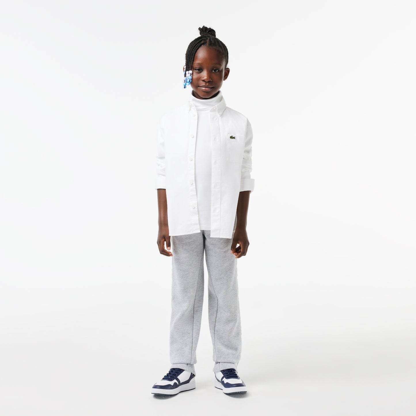 Lacoste Classic Çocuk Beyaz Gömlek