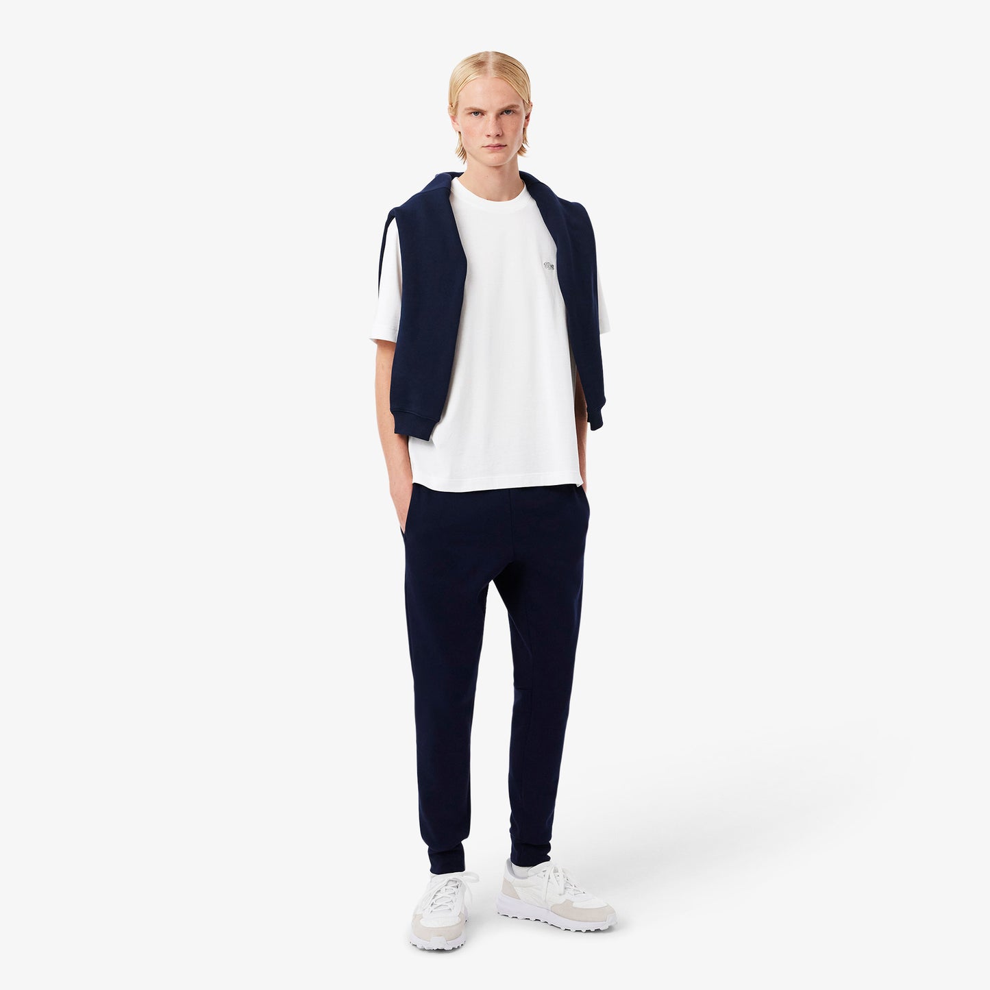 Lacoste Heavy Erkek Beyaz T-shirt