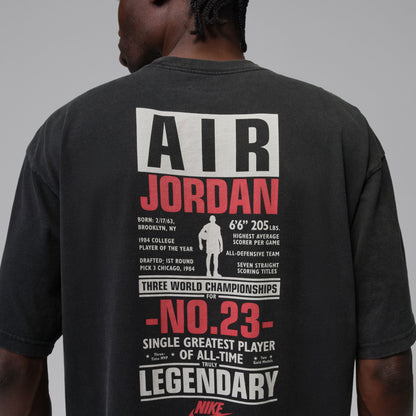 Jordan Flight Legendary Erkek Siyah T-shirt